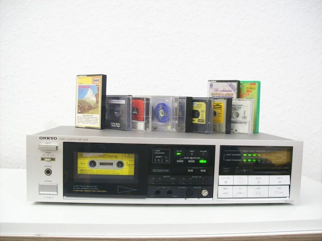 Vintage Onkyo TA-2700 Integra Stereo Cassette Tape Deck Plays As It Should