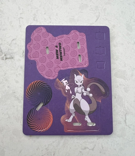 MEW AND MEWTWO Pokemon Coles Builder Ultra Rare, as New 61.00 PicClick AU