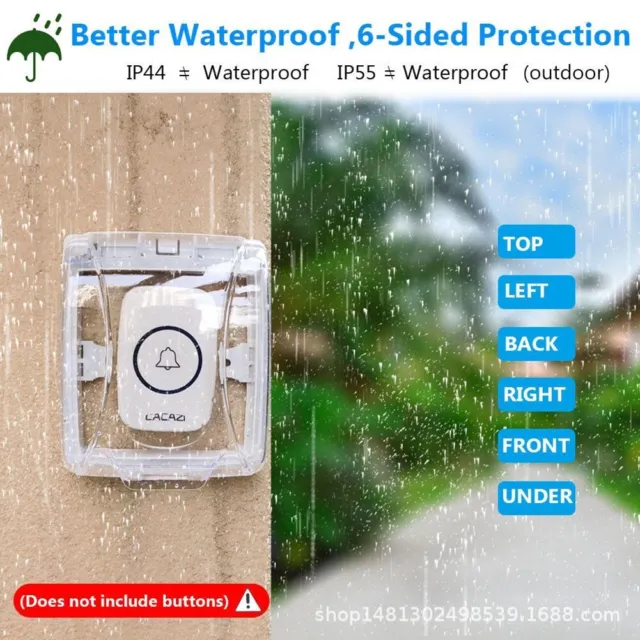Scatola interruttore impermeabile materiale di alta qualità per proteggere gli interruttori dall'acqua