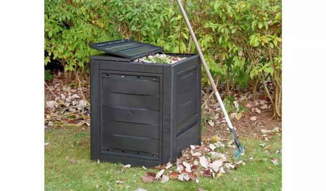 Toomax 260L Plastic Garden Composter Box Twin Opening Free Delivery