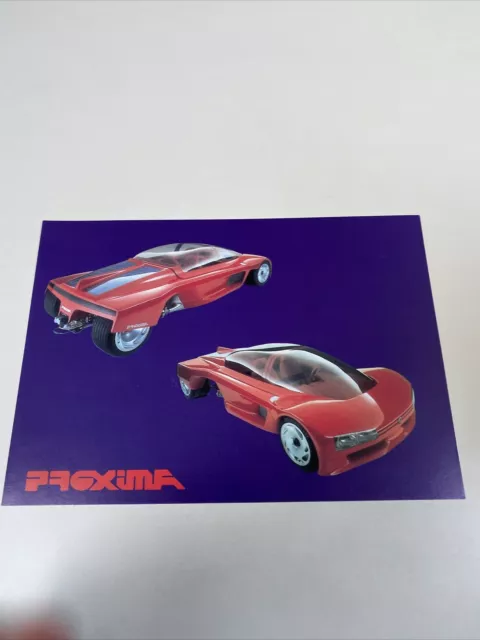 Peugeot Proxima Concept Car Sales Leaflet Brochure c1986/1987 FREE POSTAGE