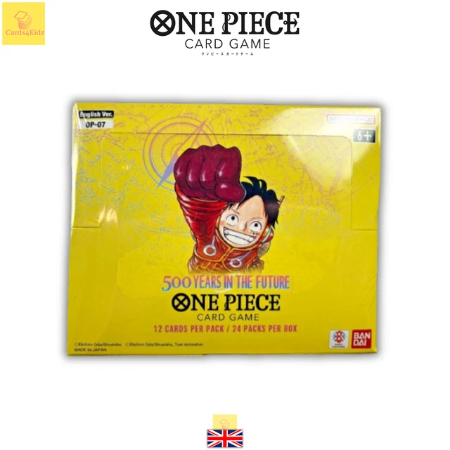 500 years in the future booster box english One Piece OP-07: + Instant Wins! Get ready to power up your collection with EB One Piece 500 Years in