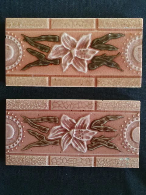 English Majolica Tile