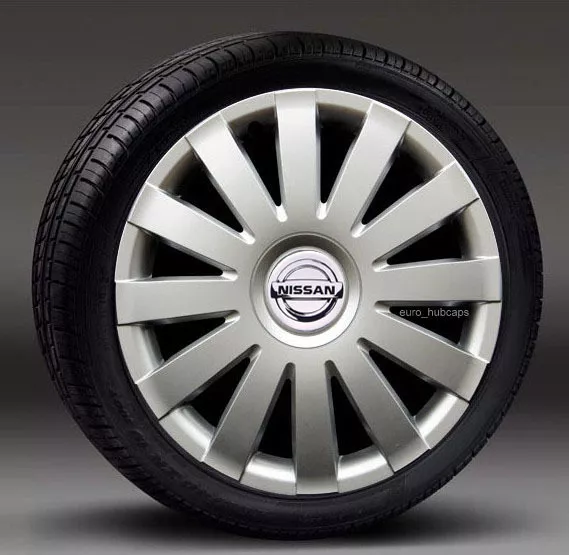 Finiture ruote 4x15", Coprimozzo, Copri per adattarsi a Nissan Micra, Note, Almera