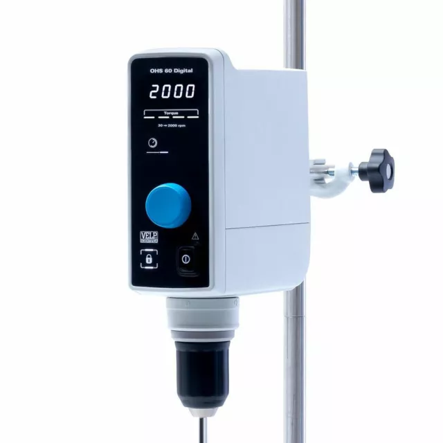 Velp Scientifica F20100492 OHS 60 Digital Overhead Stirrer, 230V/50-60Hz