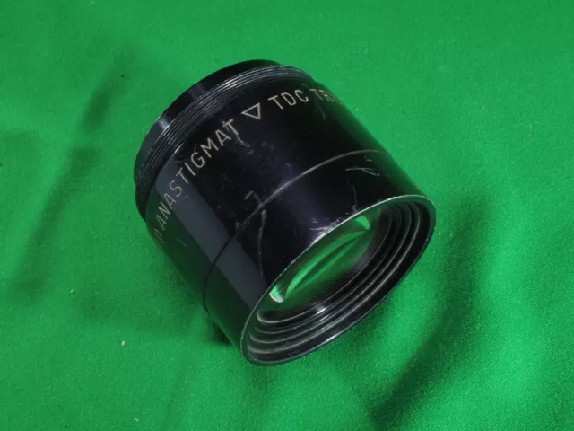 TDC PROJECTION LENS TYPE TRIDAR F3.5 5 INCH anastigmat