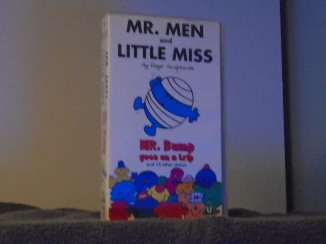 MR MEN AND Little Miss Mr Bump Goes On A Trip Vhs Video £10.00 ...