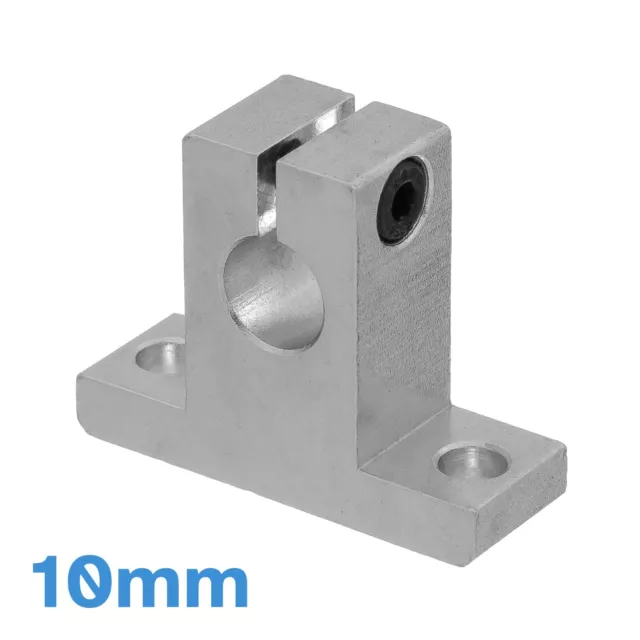 10mm Aluminium Linear Rail Shaft Support SK10 Guide Rod Mount Replacement Part