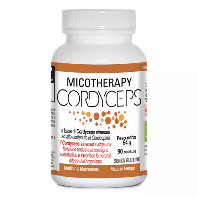 CORDYCEPS MICOTHERAPY Avd Reform 90 Capsule Bio | Alto Dosaggio di Cordicepina