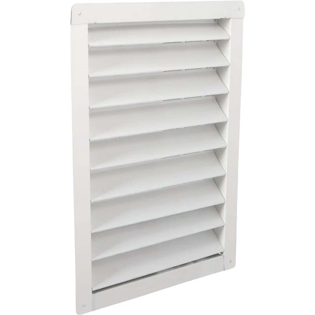 Air Vent 12" x 18" Rectangular White Gable Attic Vent 81214 Pack of 6 Air Vent