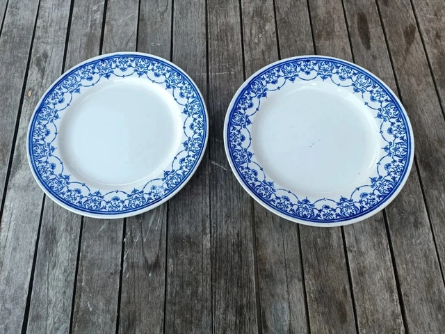 Grand Saladier En Faïence Creil & Montereau Vintage – Terre De Fer Blanc