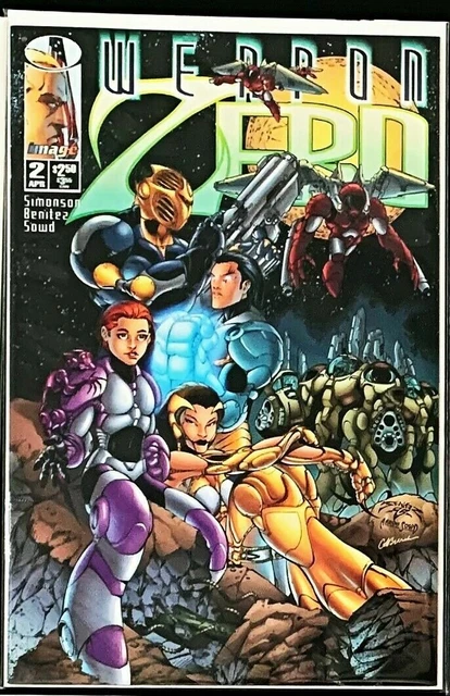 Weapon Zero #2 Image Comics 1995 Nm+