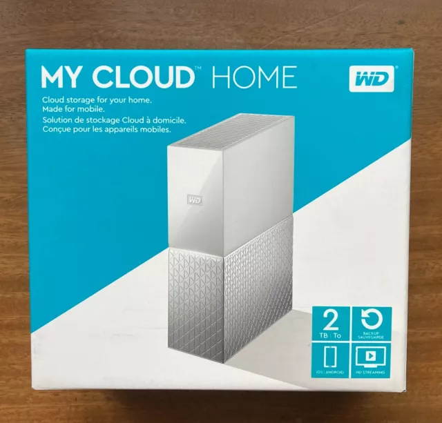 WD - My Cloud Home Personal Cloud - 2To - Serveur de stockage en réseau