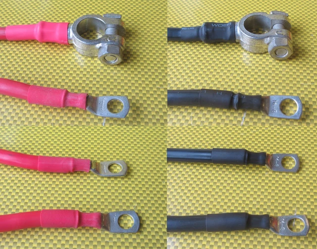 POSITIVE EARTH STRAP Battery Starter Cable Solenoid Car Motor Lead Boat