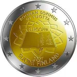 Finlande 2007 Traité de Rome - 2 euro commémorative - 300468