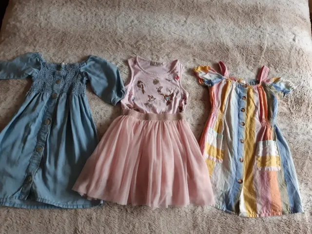 Next Girls Dresses Bundle Age 4 Years