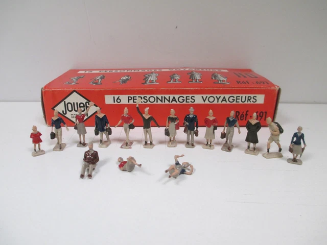 Lot De Figurines Preiser H0 (1:87) – Plage, FKK, Bancs, Chaises – Occasion