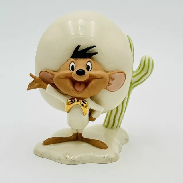 Lenox Looney Tunes Speedy Gonzales Cartoon Mouse Figurine Statue NEW IN BOX 3
