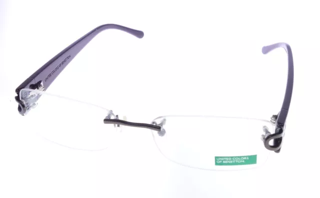 United Colors of Benetton 4006 unisex Brille Kunststoff Braun