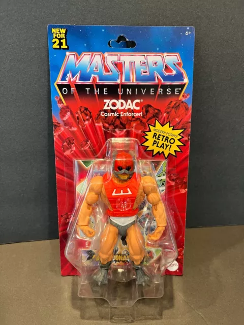 Mattel MOTU Masters of the Universe Origins Zodac Retro Play NIB SEALED Rare