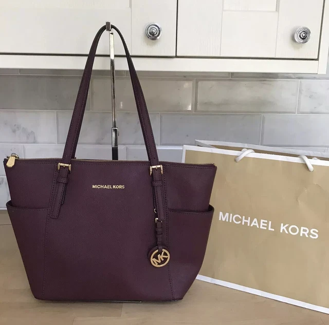 Michael kors jet clearance set oxblood