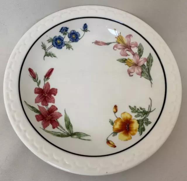 Southern Pacific RR Prairie Mountains Wildflowers 7 1/4" Salad Bowl