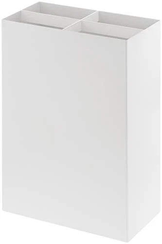 Yamazaki Smart' 3451 Support pour parasol en acier et polypropylène Blanc 235...