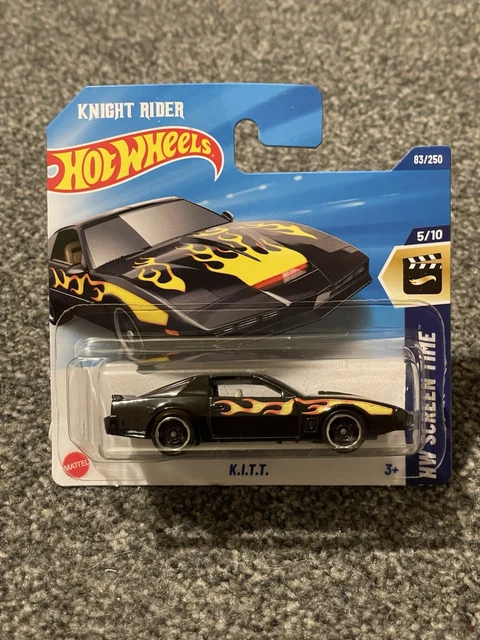 Kitt K 2000 ID série 1 🔥 1:64 HW Screen Time Michael Knight Rider Pontiac eb1