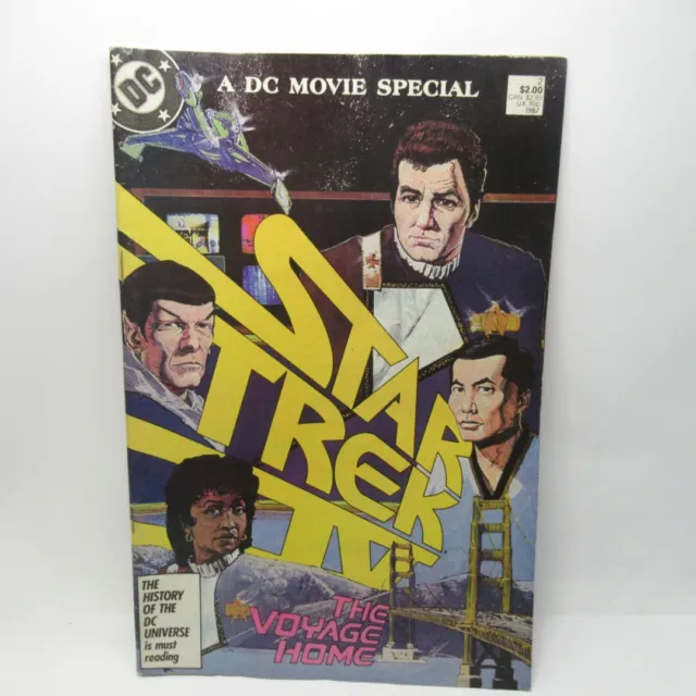 Star Trek IV: The Voyage Home #2 (Paperback) DC Comics 1987 Movie Special