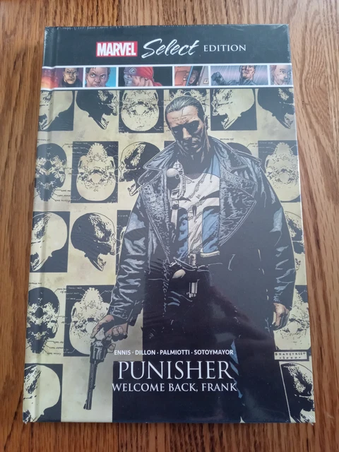 Marvel Select Punisher: Welcome Back, Frank by Garth Ennis (Hardcover, 2021) New