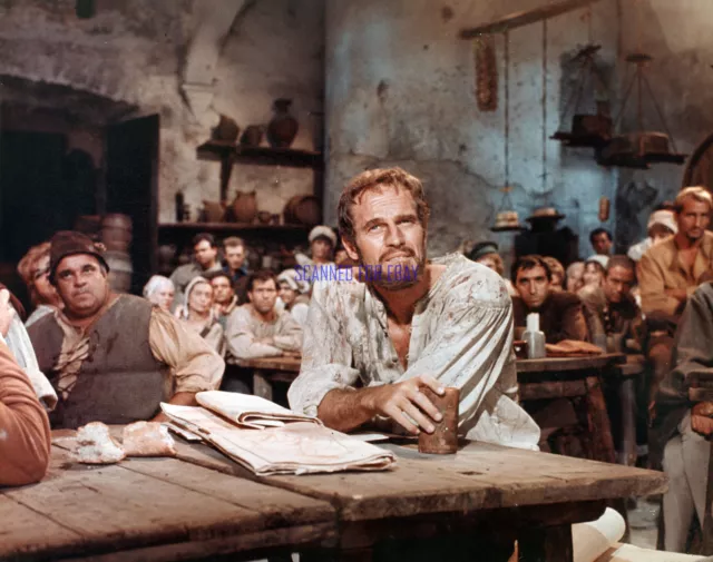 The Agony And The Ecstacy Charlton Heston As Michelangelo Photo