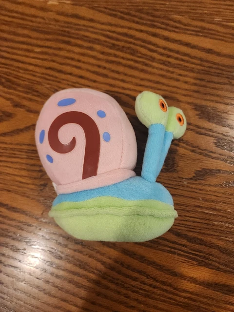 Spongebob Ty Beanie Baby Gary the Snail Keychain 2011 Plush SpongeBob