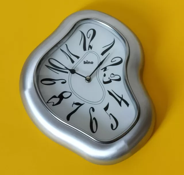 🍀 OROLOGIO BINO VINTAGE funzionante stile dali scratch swatch