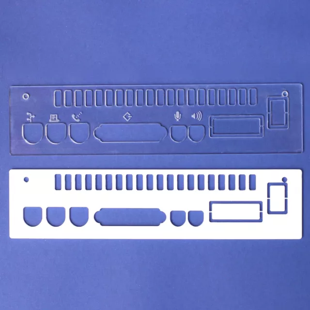 Apple Macintosh Color Colour Classic ‘Mystic’ LC575 Laser Cut Rear Panel Cover