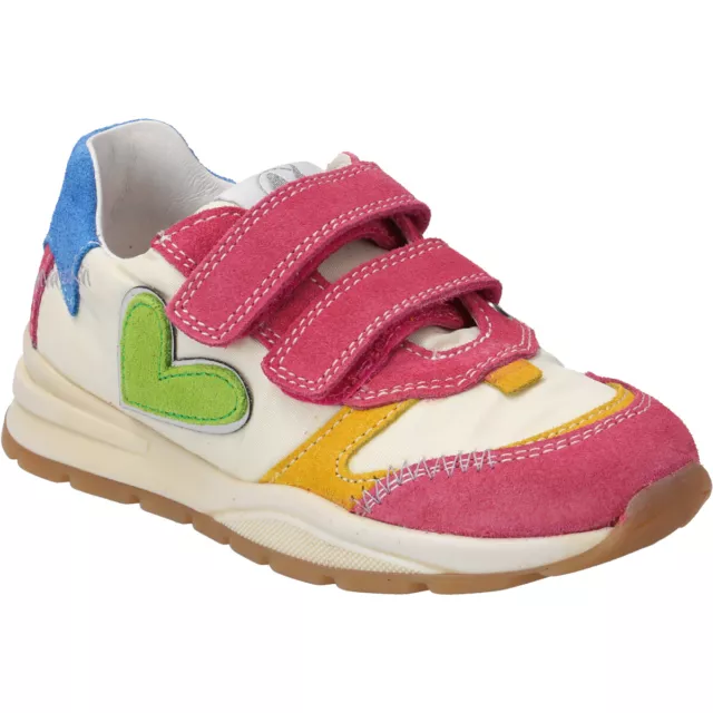 Naturino Sneaker NATURINO QUELLY VL, Rauleder, Rot, Kinder