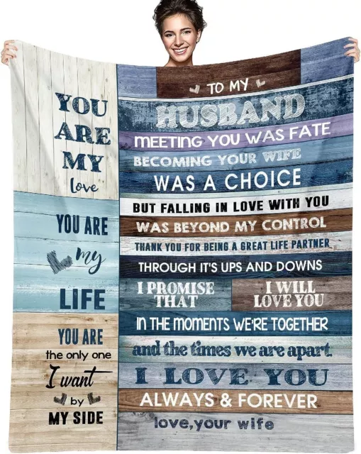 To My Wife Husband Girlfriend Boyfriend Blanket Valentine's For Him Her Gift 3