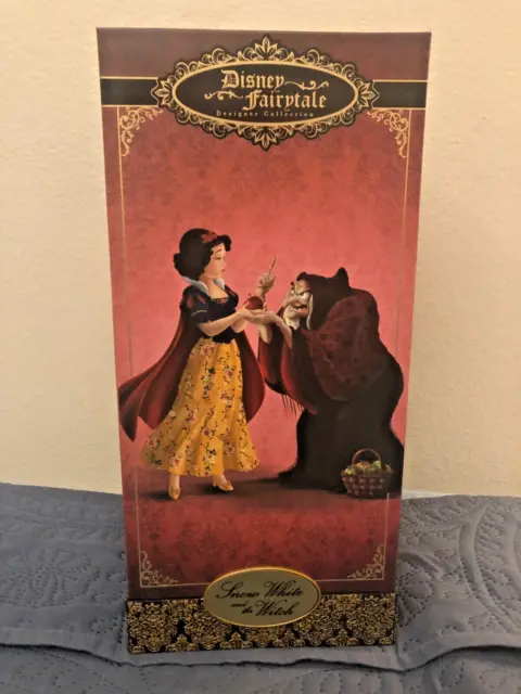 Disney Store Fairytale Designer Doll Set Limited Edition Snow White And Witch