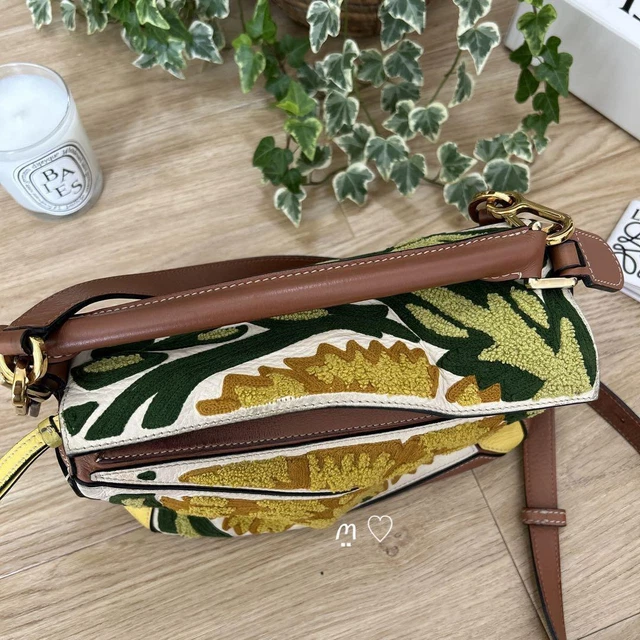 Loewe Puzzle Bag Small William De Morgan Limited Edition Floral Bag Leather