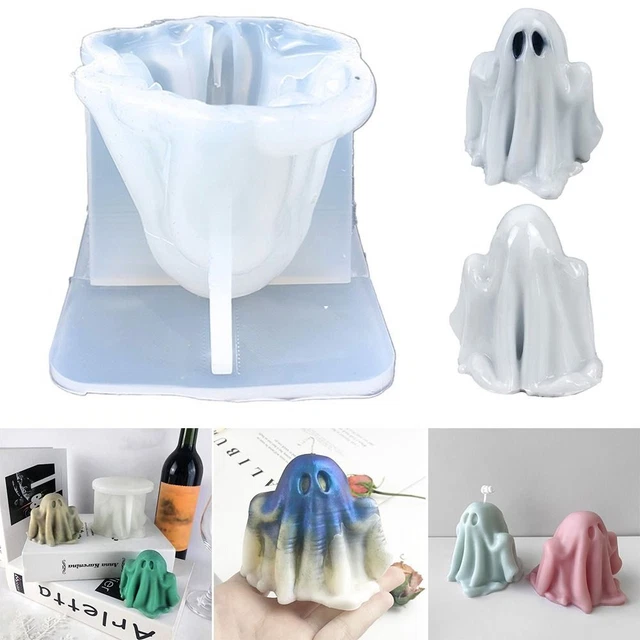 Ghost Aromatherapy Mold Handmade Gypsum Mold Durable Ghost Candle Mold  Soap