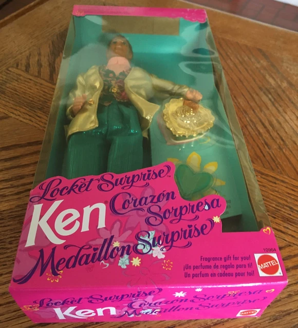 POUPÉE BARBIE TRÉSOR "Locket Surprise" Mattel vintage 1993 en boîte EUR