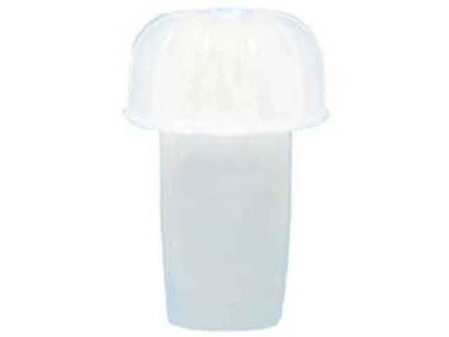 Tappo lungo in plastica liscio - in conf. da pz.100 5 busta