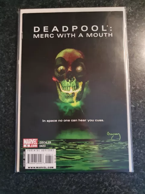 Deadpool Merc With A Mouth 6 vfn Classic Alien Homage Cover