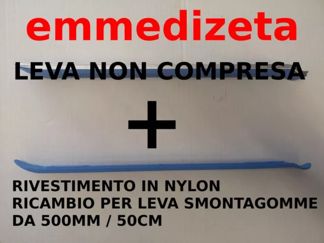 RIVESTIMENTO IN NYLON RICAMBIO PER LEVA SMONTAGOMME  DA 50 CM - 500 mm