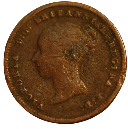 Grande-Bretagne Half Farthing 1843 Victoria (50-)