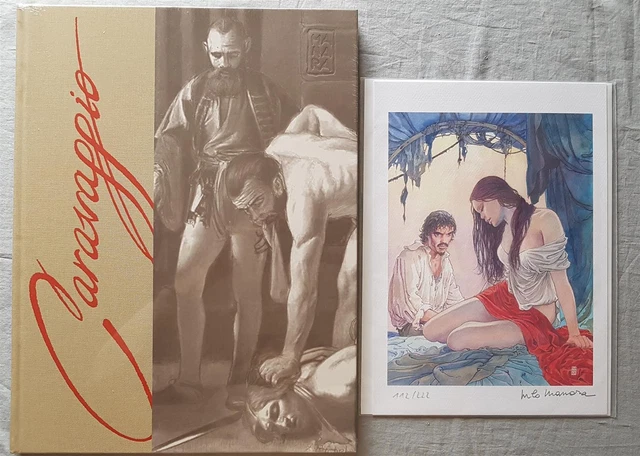 Panini Milo Manara Caravaggio Band 2 Gnade Deluxe limitiert mit Druck