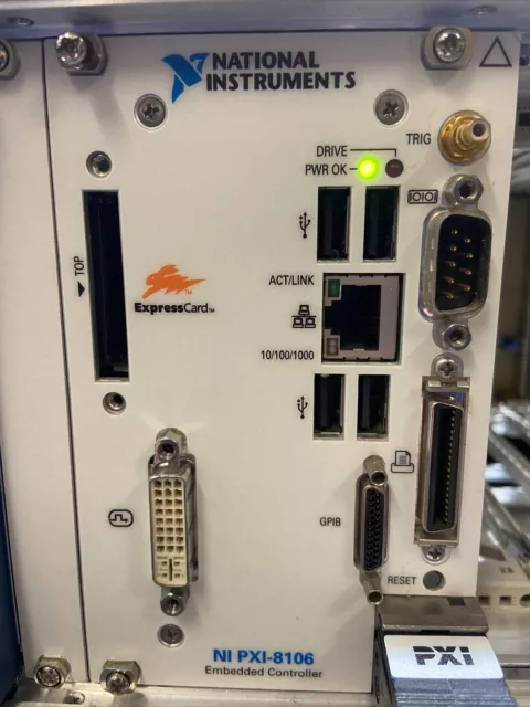 National Instruments NI PXI-8106 Controller integrato National Instruments NI PXI-8106 Controller integrato