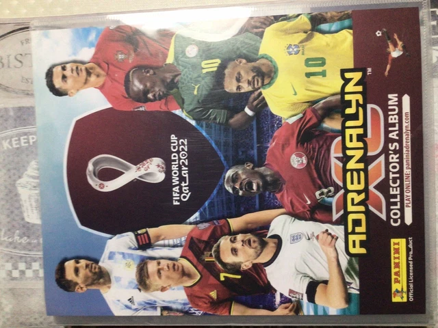 COLLECTION Panini CM Qatar 2022 XL Adrenalyn - 479 Cartes Sur 486 Dans Classeur - Foot, Coupe Du Monde 2022