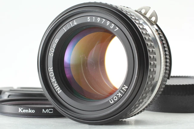 [Near MINT] Nikon NIKKOR 50mm f/1.4 Ai-s AIS MF Standard Prime Lens From JAPAN