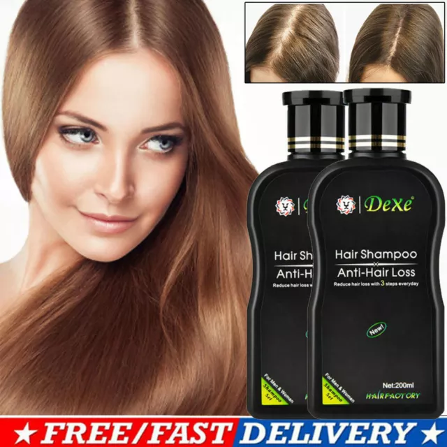 200ml Dexe Hair Shampoo Anti hair Loss Chinese Herbal Hair Growth For Men Women