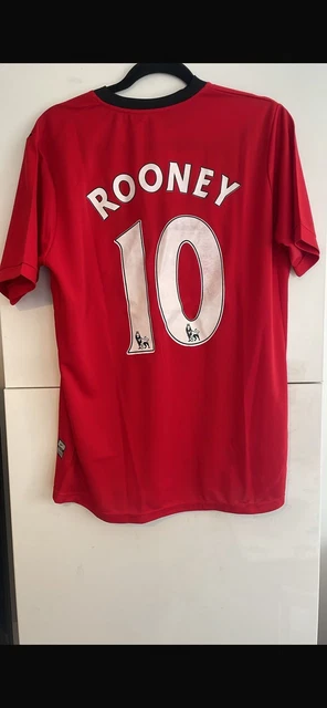 Maillot Football Vintage Manchester United – Rooney, XXL, Saison 2008